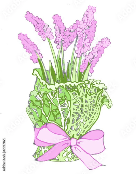 Obraz cavolo con fiori