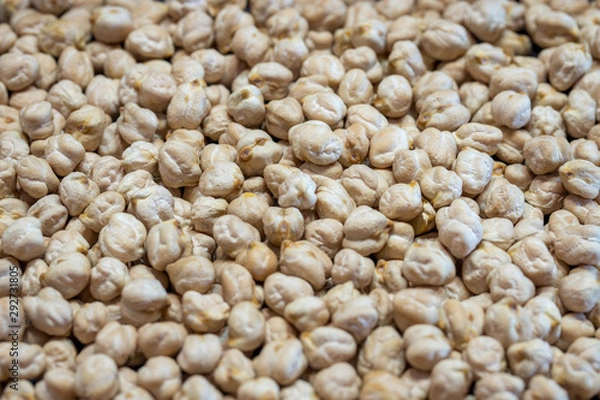 Fototapeta Healthy Chickpeas background 