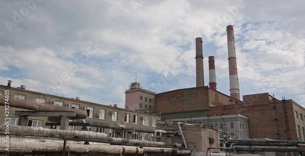 Obraz Industrial landscape