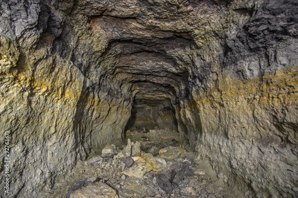 Obraz Abandoned old mine