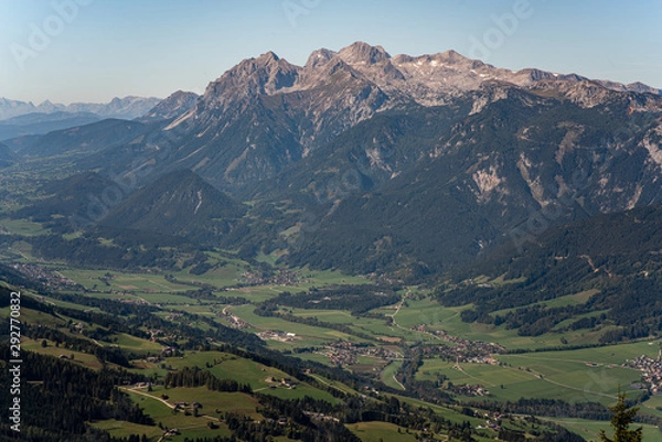 Obraz Herbst im Ennstal