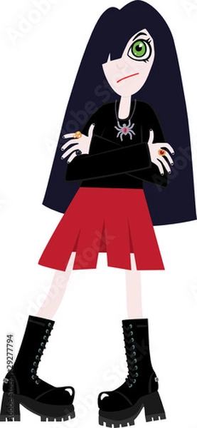 Obraz Gothic  young girl