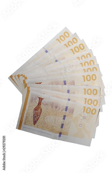 Obraz 100 notes money