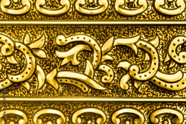 Fototapeta pattern on metal