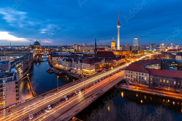 Fototapeta Blick über Berlin
