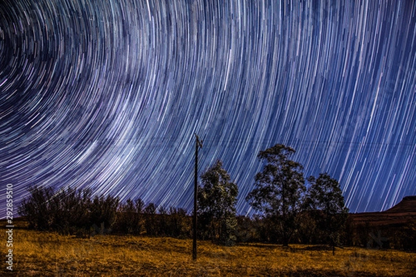 Obraz Startrail