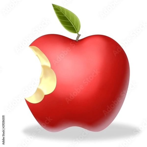 Obraz red apple