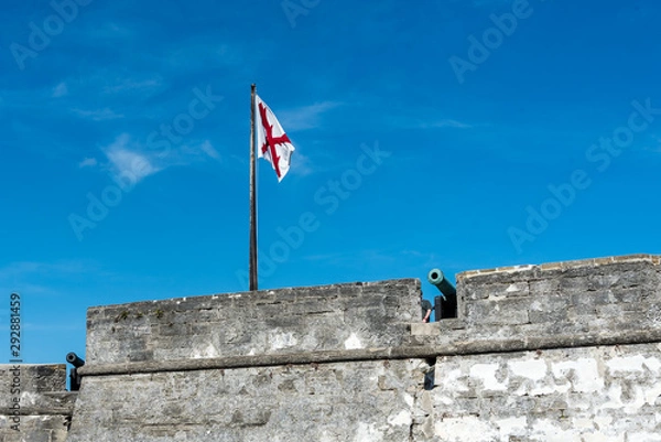Obraz Old Cannon in a Spanish Fort
