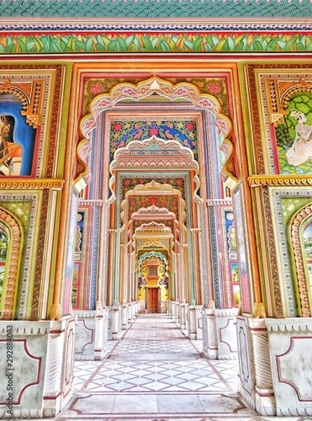 Obraz Interior of temple