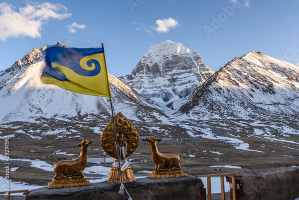 Obraz Tibet. Mount Kailash. North face