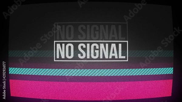 Obraz Glitch Screen Title