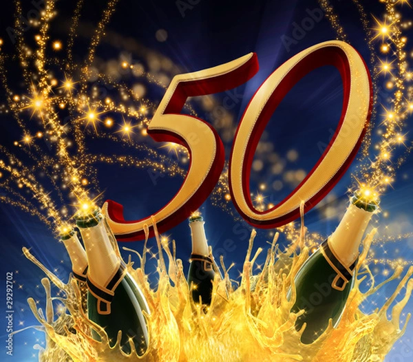 Obraz 50 years jubilee