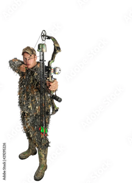 Obraz bow hunter in action