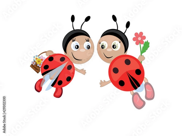 Obraz Biedronki, CMYK