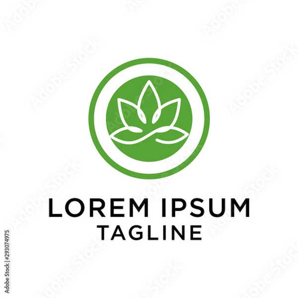 Fototapeta cannabis vector illustration graphic abstract template quality