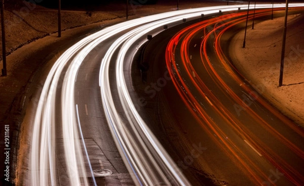 Obraz Rushing and speeding