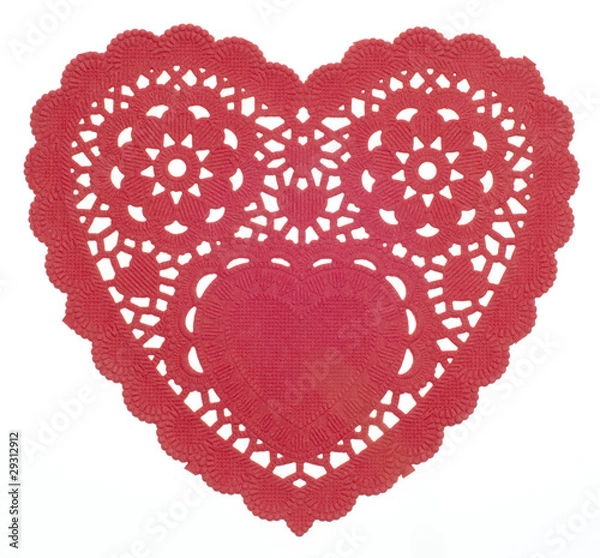 Obraz Dekoracyjne czerwone serce