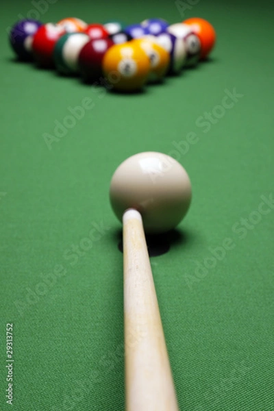 Obraz poolgame concept
