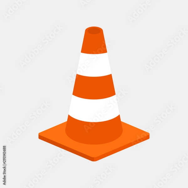 Obraz traffic cone