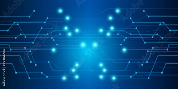 Obraz Connect background