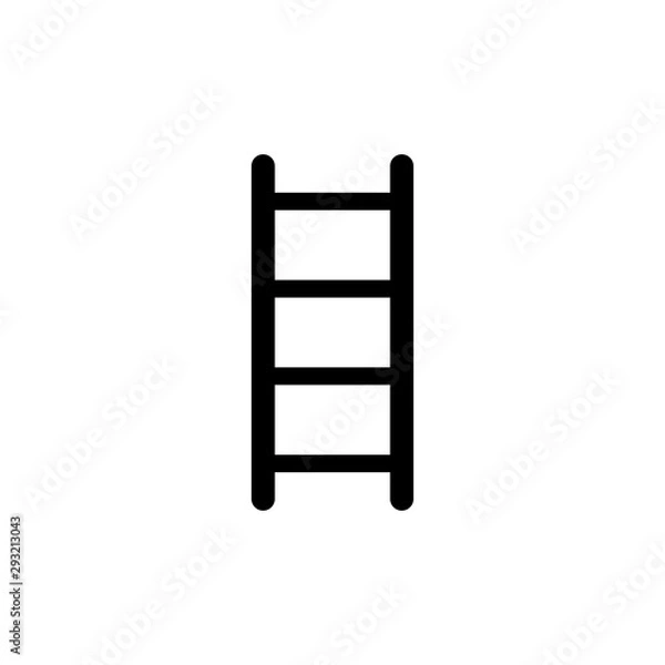 Obraz ladder icon trendy