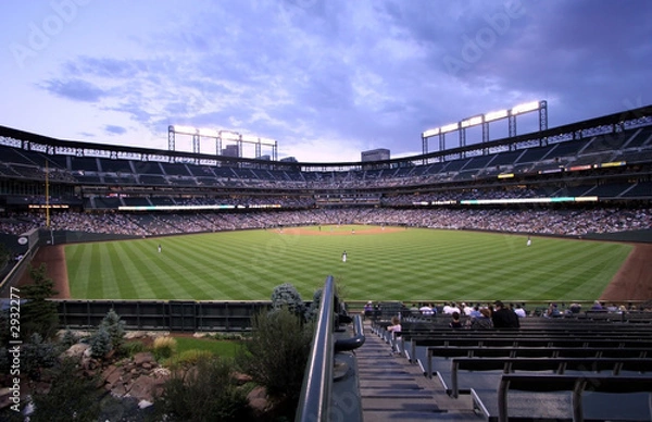 Obraz boisko do gry w baseballa