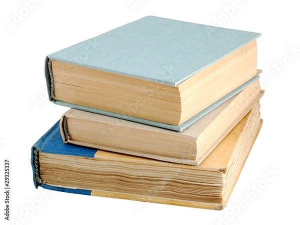 Obraz Stack of old book