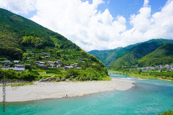 Fototapeta 清流仁淀川