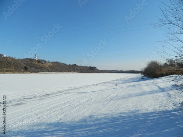 Obraz endless river Ussuri