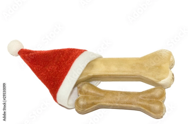 Fototapeta Weihnachtliche Kauknochen