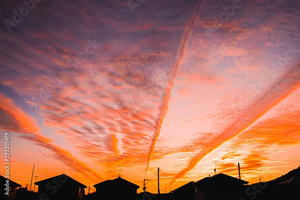 Fototapeta 夕焼け