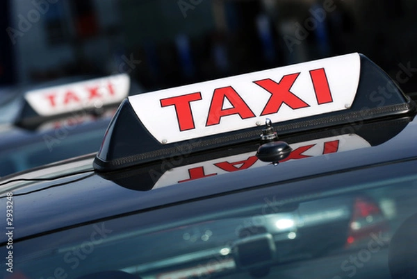 Obraz taxi