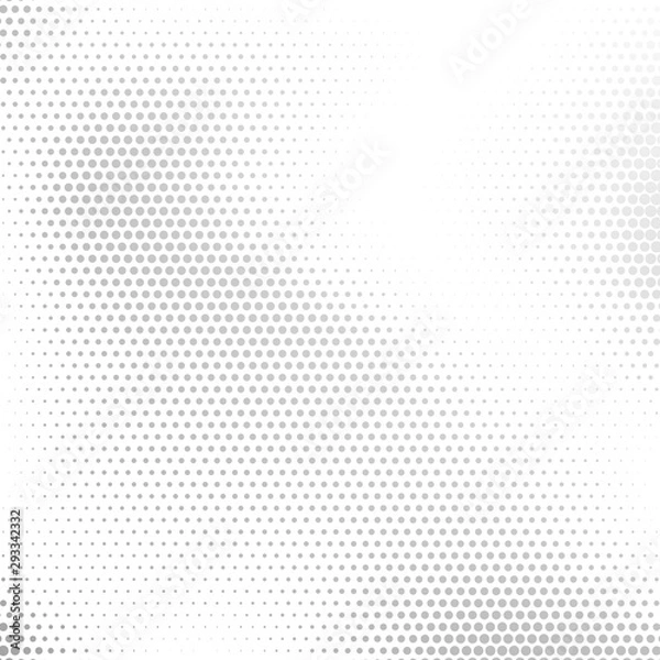 Obraz Halftone designed abstract backdrop. Grunge Dotted vector background. Vector template for graphic and web designs