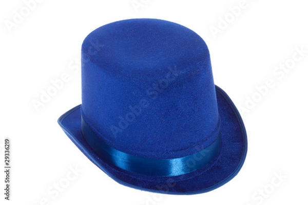Obraz Blue chapeau claque