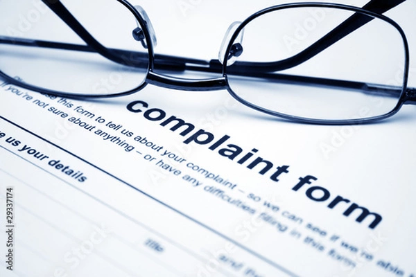 Obraz Formularz skargi