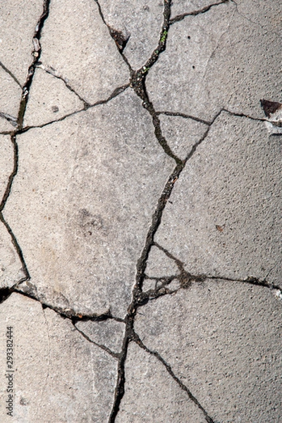 Obraz Béton craquelé, Arrière-plan, texture