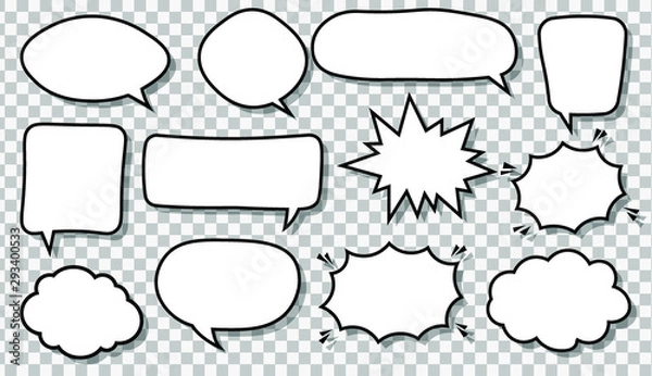 Obraz Ilustracja miejsc do wprowadzania tekstu.