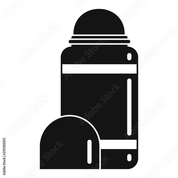 Fototapeta Skin roll stick icon. Simple illustration of skin roll stick vector icon for web design isolated on white background