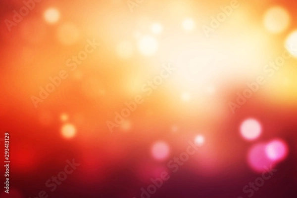 Obraz Illuminated De-focused Lights Background