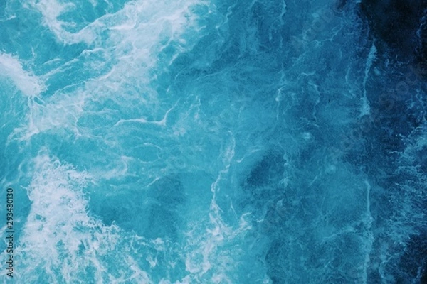 Obraz blue abstract background