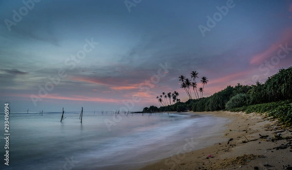 Obraz Koggala sunset