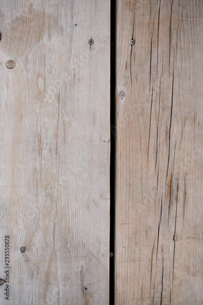 Obraz Two wooden boards together texture
