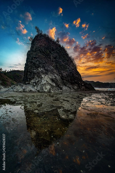 Obraz The Black Stone Reflection