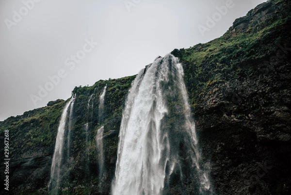 Obraz waterfall in mountains