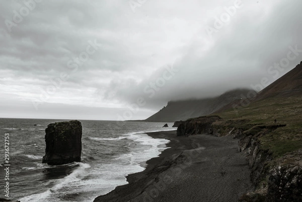 Obraz storm over the sea