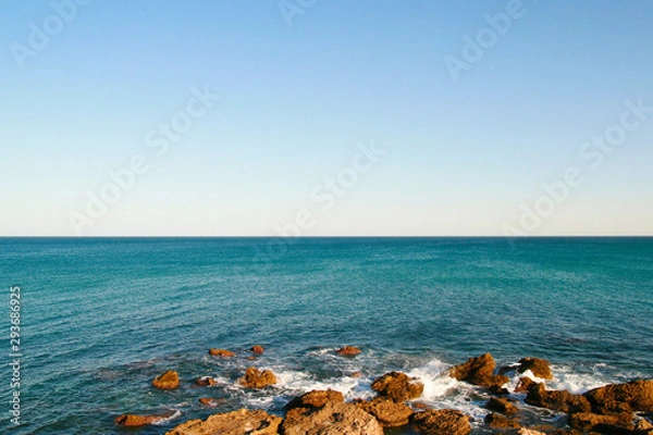 Fototapeta rocas y mar