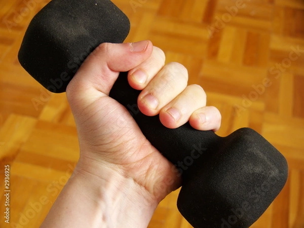 Fototapeta home exercising