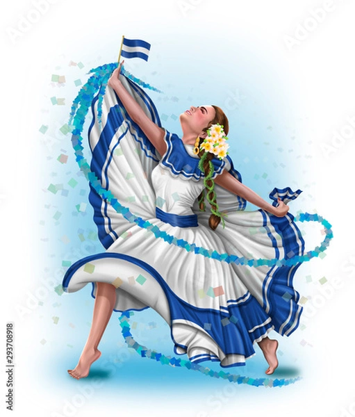 Obraz Folk dancer