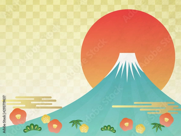 Obraz 正月富士山