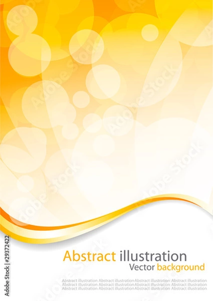 Fototapeta Abstract colorful circles vector design